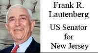 Frank R. Lautenberg, US Senator for New Jersey Frank R. Lautenberg, US Senator for New Jersey